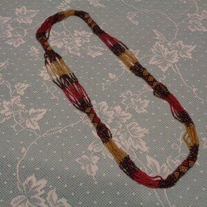 AFRICAN BEADED NECKLACE